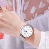 Womens Watch Automatic Quartz Dual Calendar Waterproof Luminous Ultra-Thin Elegant Wristwatch for Women