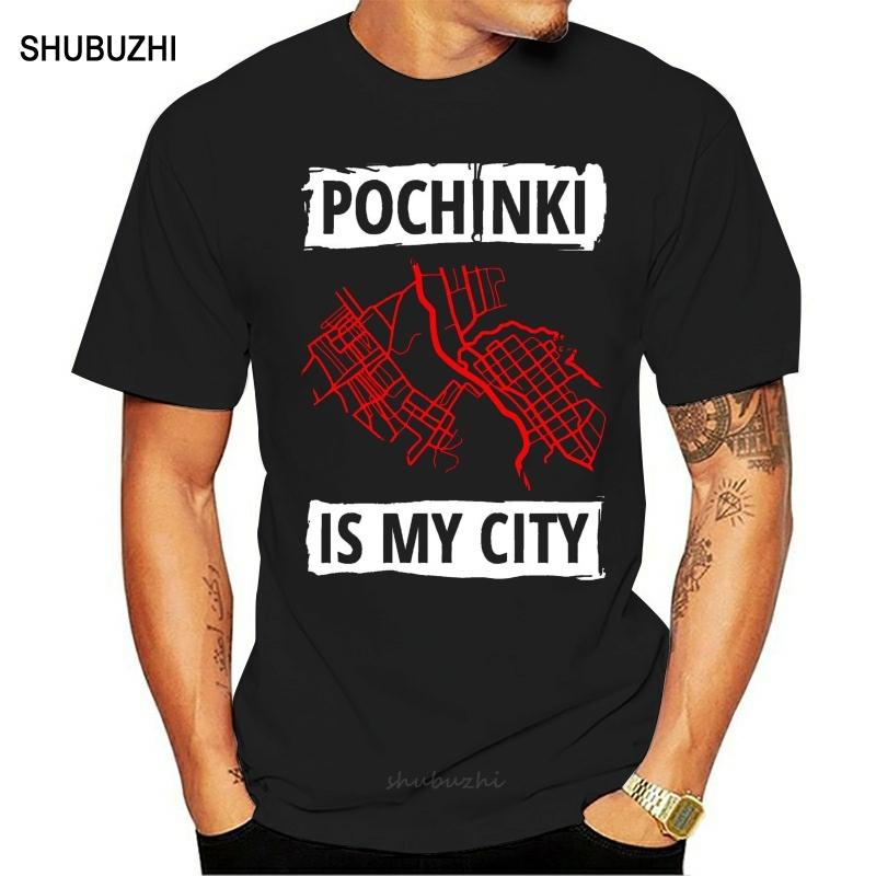 CAMISETA POCHINKI MY CITY PLAYERUNKNOWN BATTLEGROUND PUBG SWEATSHIRT T SHIRT Sleeves Cotton T-Shirt Fashion Top Tee Plus Size
