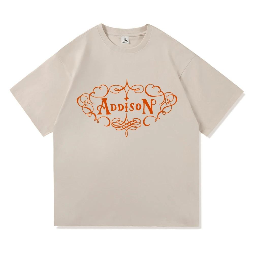 Addison Rae AddisonT Graphic Tee 2025 New Album Merch Vintage Harajuku Style Unisex Premium Cotton Women And Men Tshirts