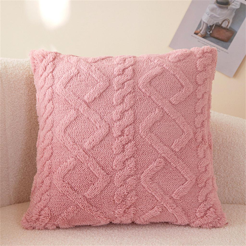 Plushie Pillowcase Luxurious Double Sided Pattern Pillow Cover Providing Softness And Easy Maintenance Cushion Cover