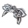 Cashew Flower Heart Barrette Elegant Fabric Hair Claw Colorful Hairs Clip Stylish Headwear for Weddings and Parties