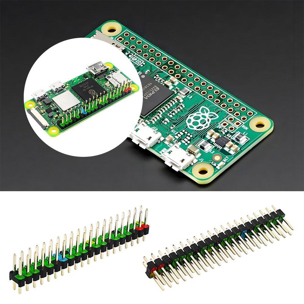 2.54mm Spacing 40 Pin GPIO Header for Raspberry Pi Zero/ Raspberry Pi  Zero W/ Raspberry Pi 2 W