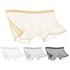 Men Sexy Transparent See-Through Mesh Shorts Panties Ultra-Thin Seamless Breathable Mid-rise Underpants