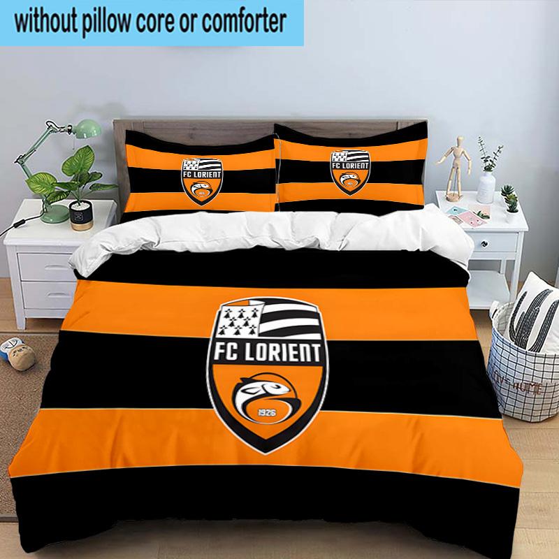 Lorient Crest Design 3PCS Bedding set,Ideal for1pc Duvet Cover And 2pcs Pillowcases Perfect for Christmas gift,Ideal for Bedroom, Dormitory
