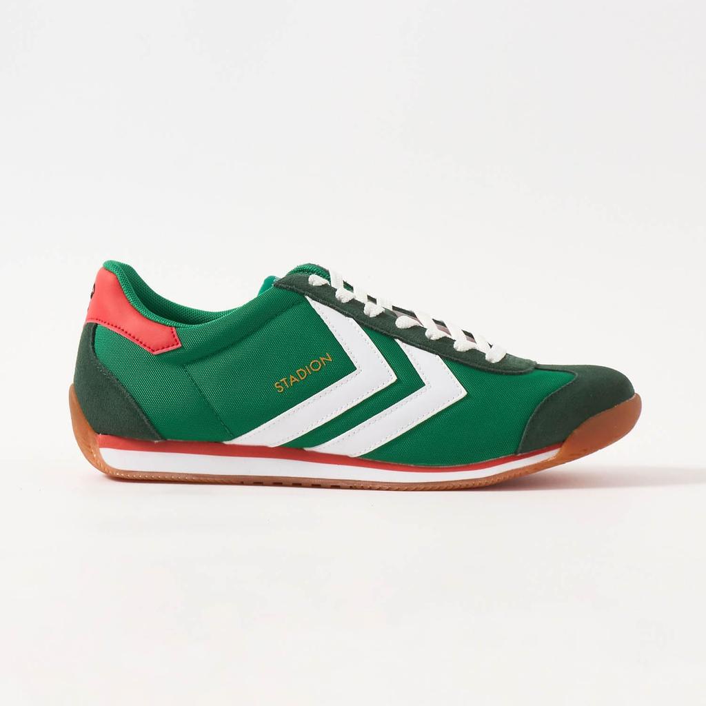 Hummel STADION NYLON Größe cm GRÜN/WEISS (6132) Sneakers, 24.0