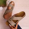 Fashion Female Shoes Slippers Casual Flock Slides Rivet Summer Clogs Woman Low 2025 Luxury Flat Soft Rubber Beach Fashion Fabric Hoof He