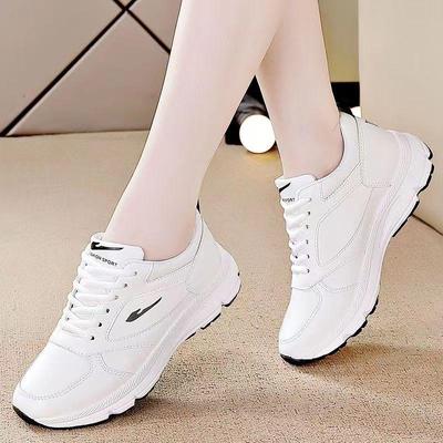 Trendige lässige flache Sneaker für Damen 2025 – Vielseitige kleine weiße Schuhe für Frühling/Sommer für Studenten