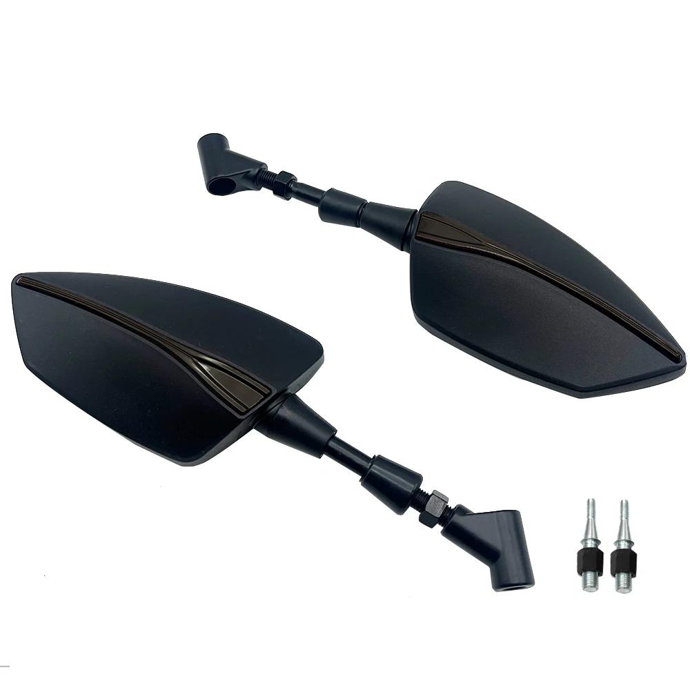Espelhos Retrovisores Laterais Ajustáveis Universais Para SUZUKI Bandit GSF 400 600 650 650S 1200 1250 S 600S M8/M10