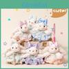 Cute Rabbit Plush Keychain With Pp Cotton Filling For Bag Decor And Gift