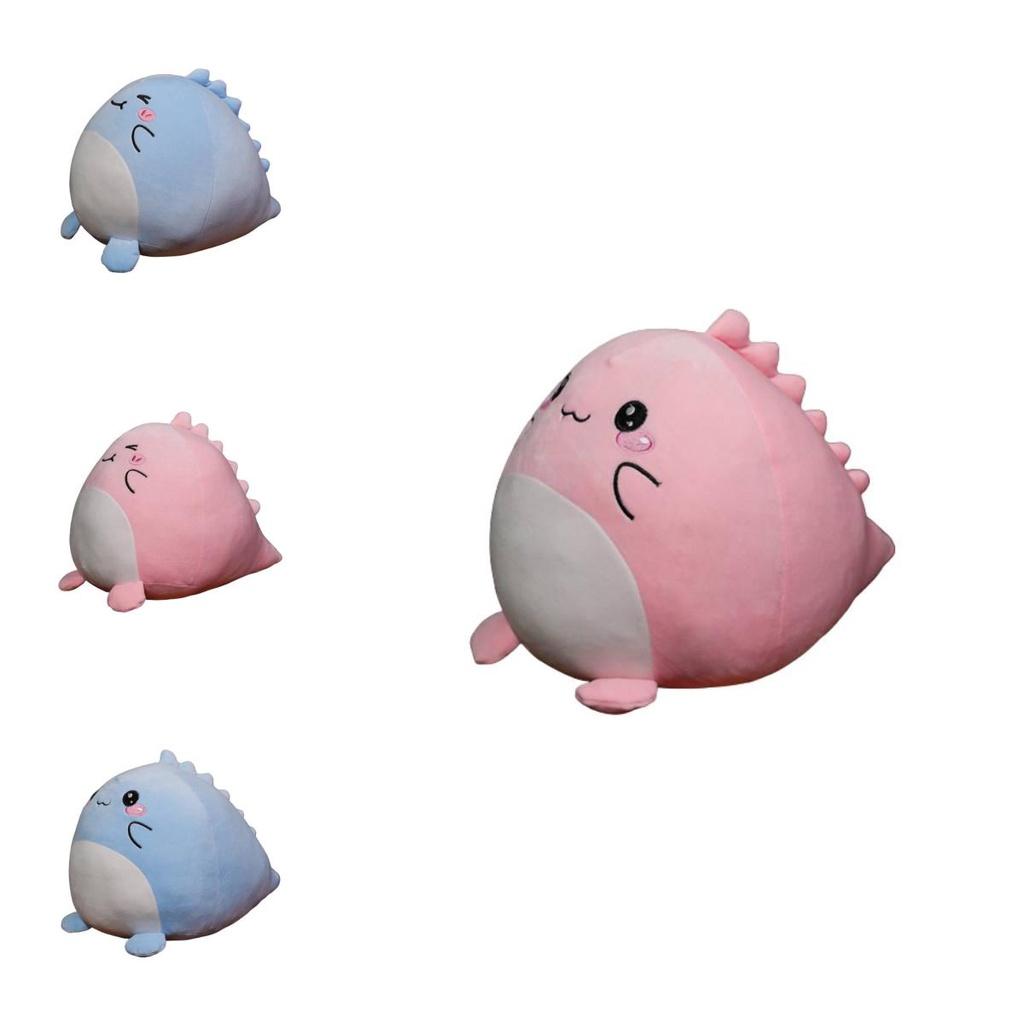 Squishmallow Dinosaurier Plüschtier Superweicher Kurzplüsch Blau/rosa 20cm/7.87in