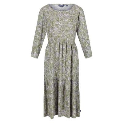 Damen/Damen Briella Abstraktes langärmliges Freizeitkleid