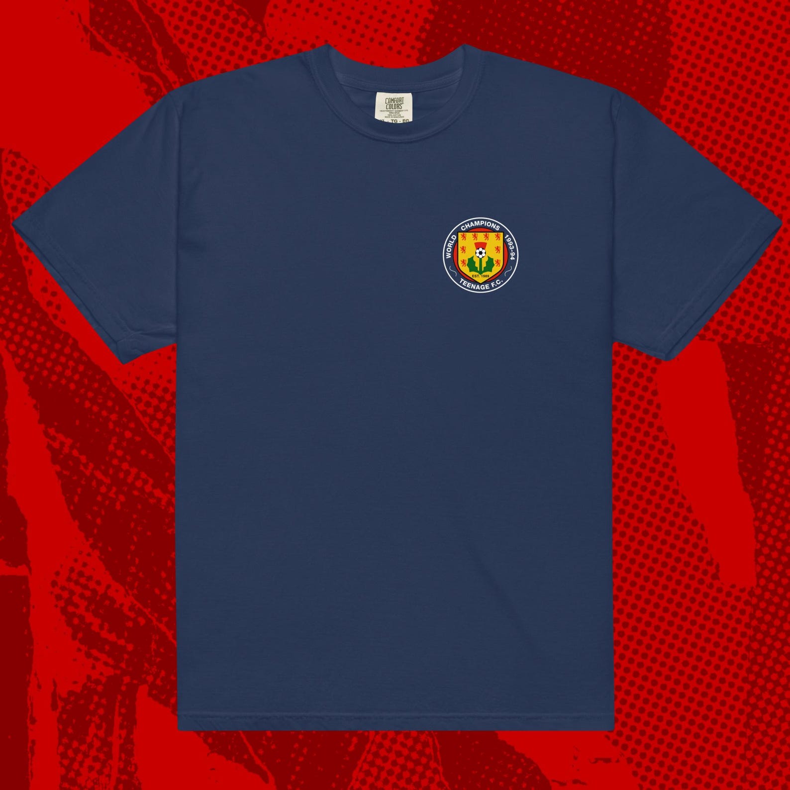 Teenage Fanclub Scotland FC Shirt | Indie Alt Rock Lemonheads Sugar Superchunk S