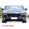 For Porsche Cayenne 2015-2018 1 Pair Front Bumper Fog Lamp Light Trim Cover 95850582300 95850582400 Accessories-A87Q