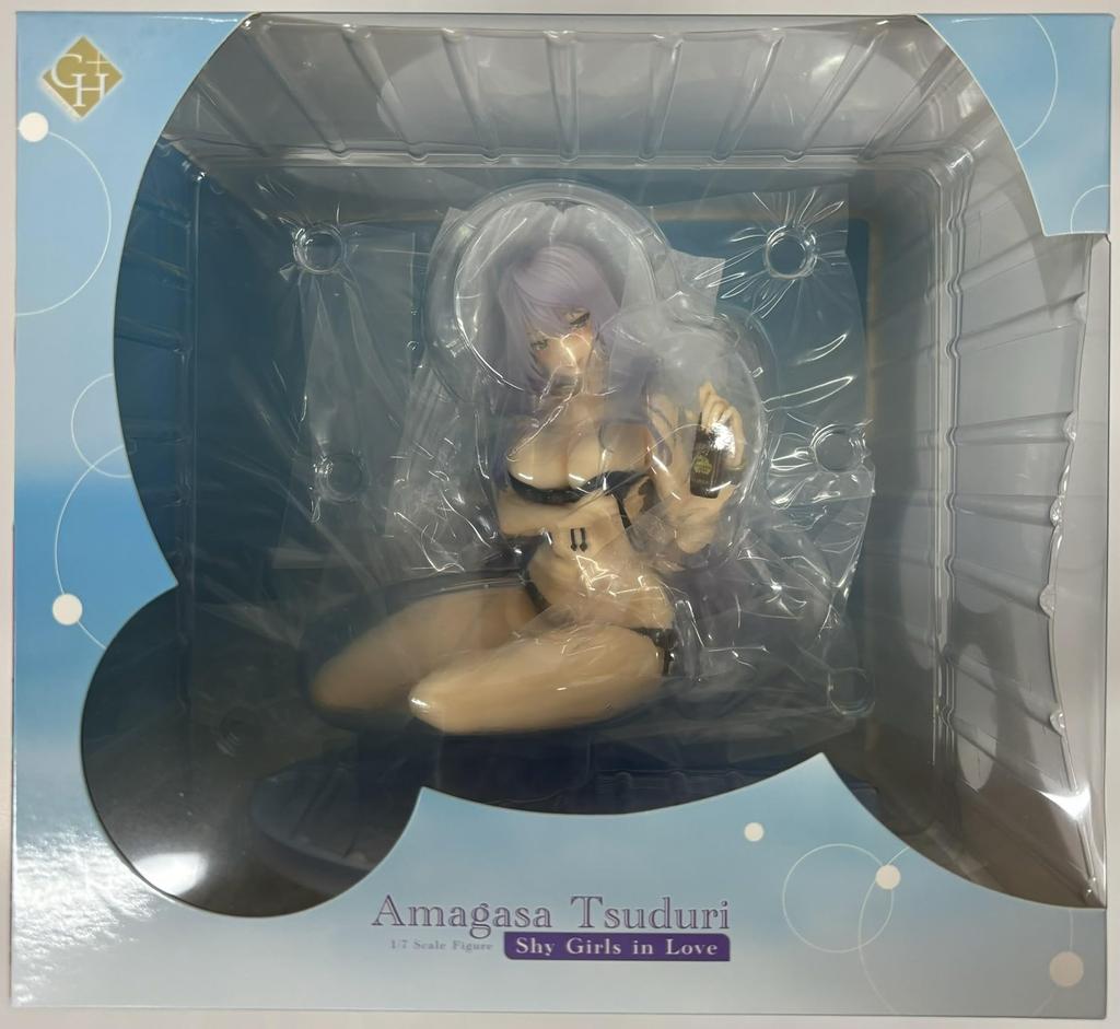 Golden Head - Shy, She Falls In Love - Amagasa Tsuzuru - 1/7 Scale Pre-painted PVC and ABS Figure, Approximately 150mm Tall (with Base)