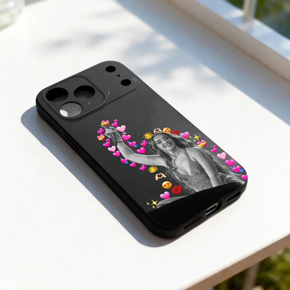 

L-Lola Singer Indigo Cool Phone Case For iPhone 17,16,15,14,13,12,11,Pro,Max,Plus,E,SE4,Air,Mini Black Soft Cover iPhone13mini