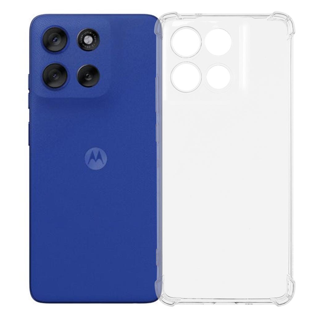 For Motorola Moto G56 5G Case Reinforced Four Corner Anti-Drop Clear TPU Phone Cover
