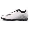 New X GHOSTED .4 TF Slip Resistant Low Top Kids' Soccer Shoes Black White Kids' FW6801