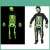 Luminous Skeleton Costume For Kids Perfect For Halloween!