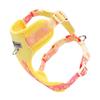 Bright Color Dog Harness Vest for Small Dogs Adjustable Design with Breathable Nylon Fabric for Comfortable Walking Use