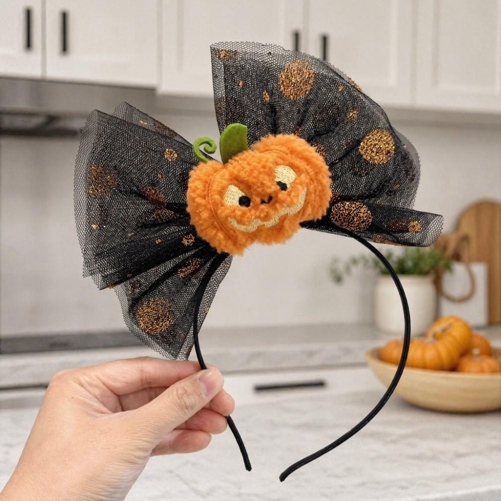 Pumpkin Halloween Party Hair Hoop Witch Ghost Festival Headpiece Carnival Events