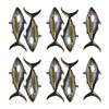 10pcs Inflatable Fish Balloons Aluminum Foil 3D Ocean Simulation Tuna Inflatable Birthday Party Decoration Balloon