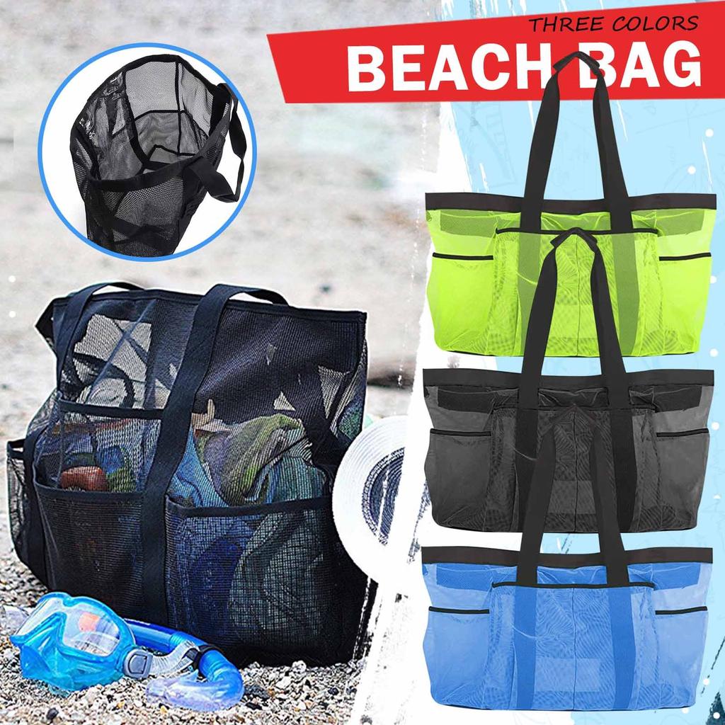 Large Capacity Beach Toys Clothing Bath Storage Bag Summer Beach Bag For Boys And Girls