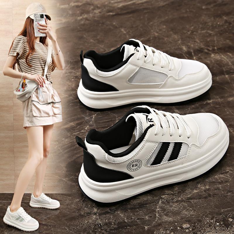 Summer Fashion Mesh Sneakers Women Breathable Comfortable Walking Women Shoes Height-Increasing Casual Zapatillas Mujer