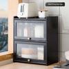 Modern Kitchen Dish Drying Storage Cabinet with Doors