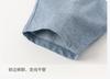 David Bella Boys' Cool Seven Quarter Pants Summer Clothes Baby Big PP Pants Children's Antibacterial Harem Pants