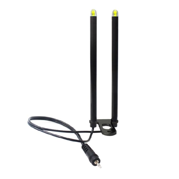 Fishing Windproof Stick Alarm Gear Snag Bites Bar Fishing Snag Ear Bar with LED Light Fishing Tackle Accessories