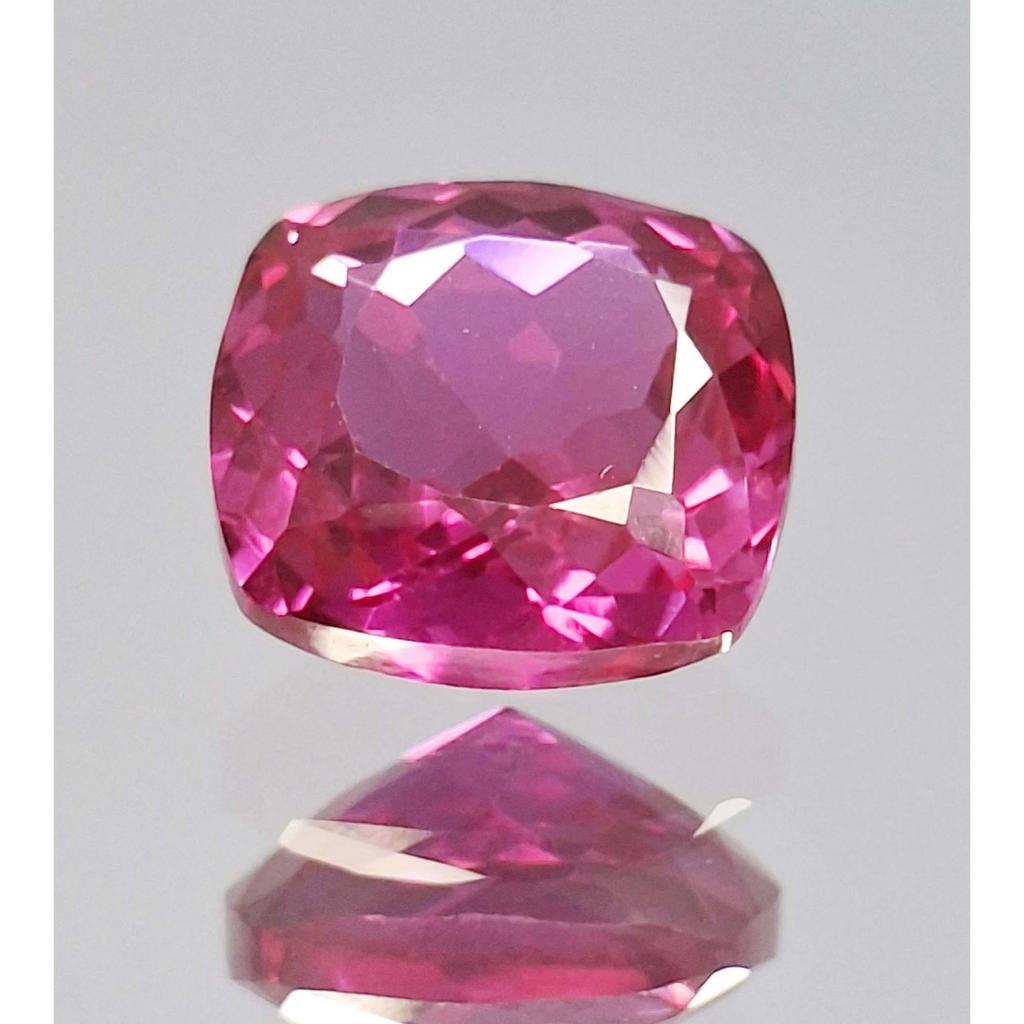 9-11 Ct Natural Pink Ruby Burma Cushion Cut Beautiful Certified Loose Gemstone