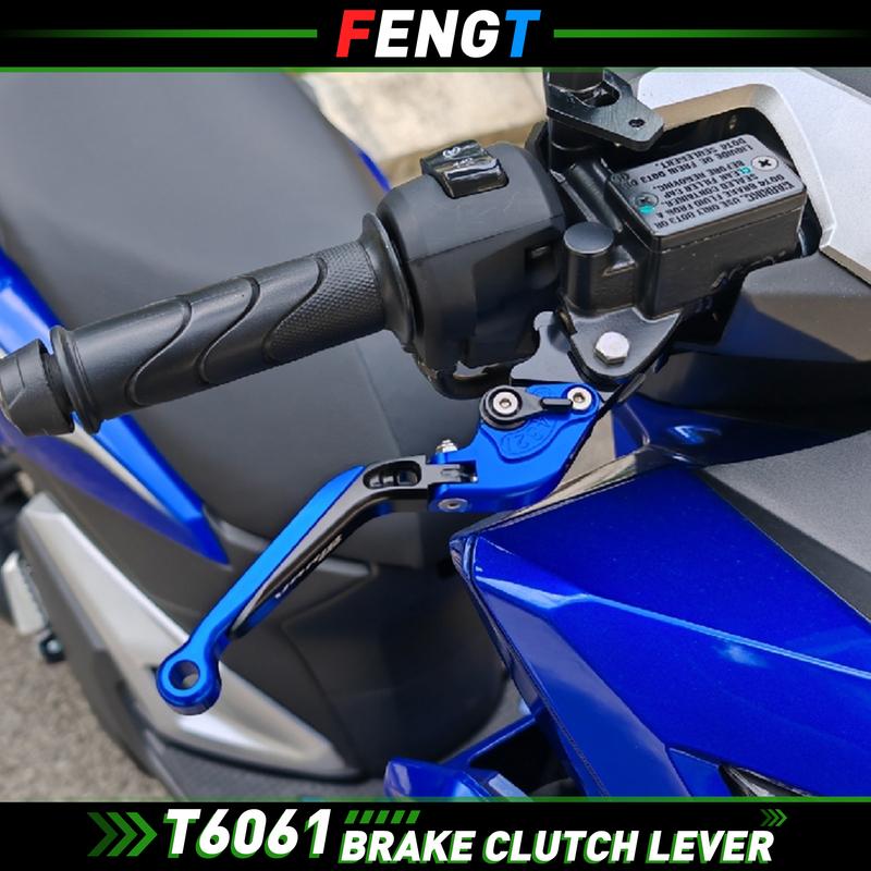 For Honda FORZA NSS 350/300/250/125/150/750 2001-2025 Parking Brake Lever Set Brake Handle Levers with Parking Lock Stopper