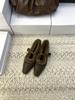 French Thick Heel Plush Shoes Mary Jane Single Shoes Women's Evening Shoes 2025 New Autumn and Winter Warm Cotton Shoes