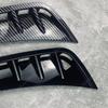 Front Bumper Wind Knife Blade For Mercedes GLC Class C253 X253  GLC260 GLC300 2020 2021 2022 Carbon Fiber Look Bumper Spoiler