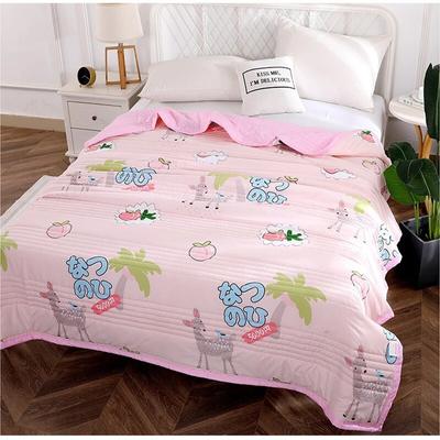 Summer Cotton Blanket Thin Comforter Quilts Children's King Quilt Patchwork Bedspread Luxury Bed Blanket 200x230cm Home Decor