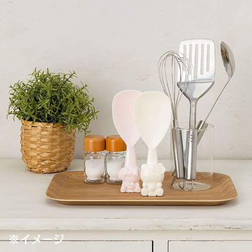 Sanrio (SANRIO) Standing Rice Scoop, My Melody, Dishwasher and Dryer Safe, Non-Stick (Embossed) 809683