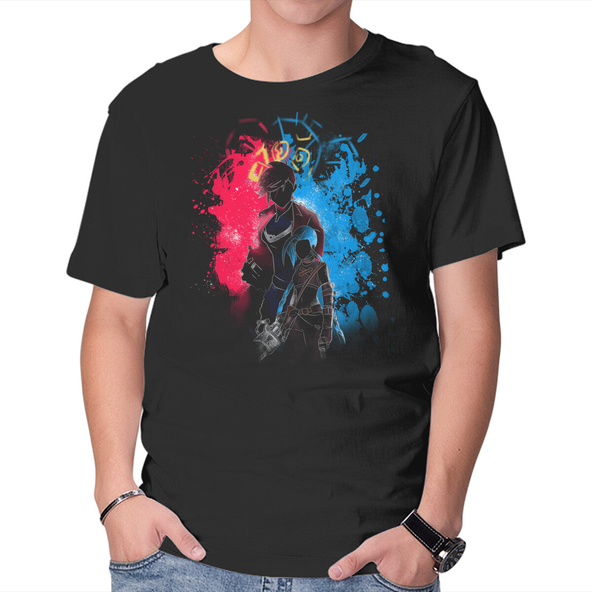 Unisex Crew Neck T-Shirt Sister Graphic Short Sleeve Casual Tee XL