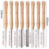 Woodworking 8PCS Turning Tools Professional Carving Hand Chisel Set Portable Woodcraft Carpentry DIY Knife Working Cutter Tools