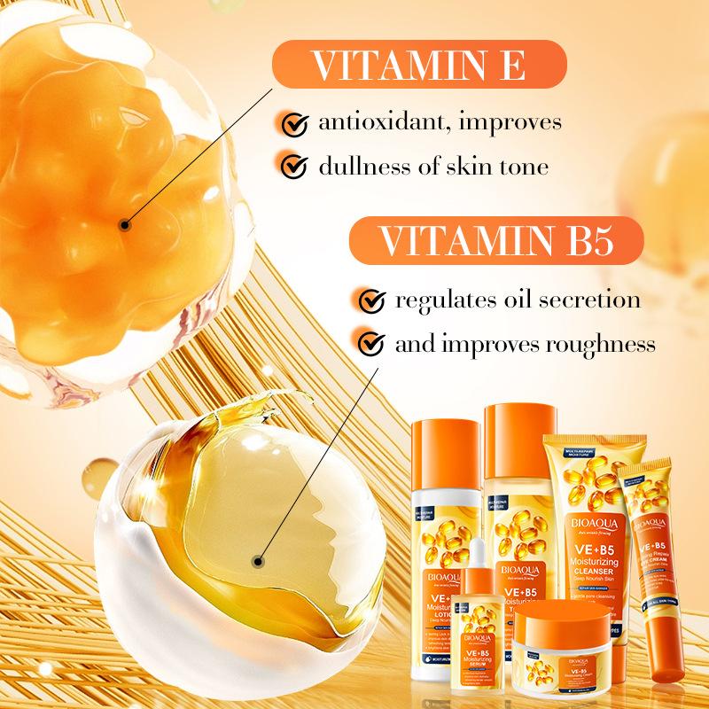Vitamin EB5 Anti-Falten Anti-Aging 6-teiliges Feuchtigkeitsspendendes Hautpflege-Set Luxuriöses Set Repariert die Hautbarriere Aufhellt die Hautpflege