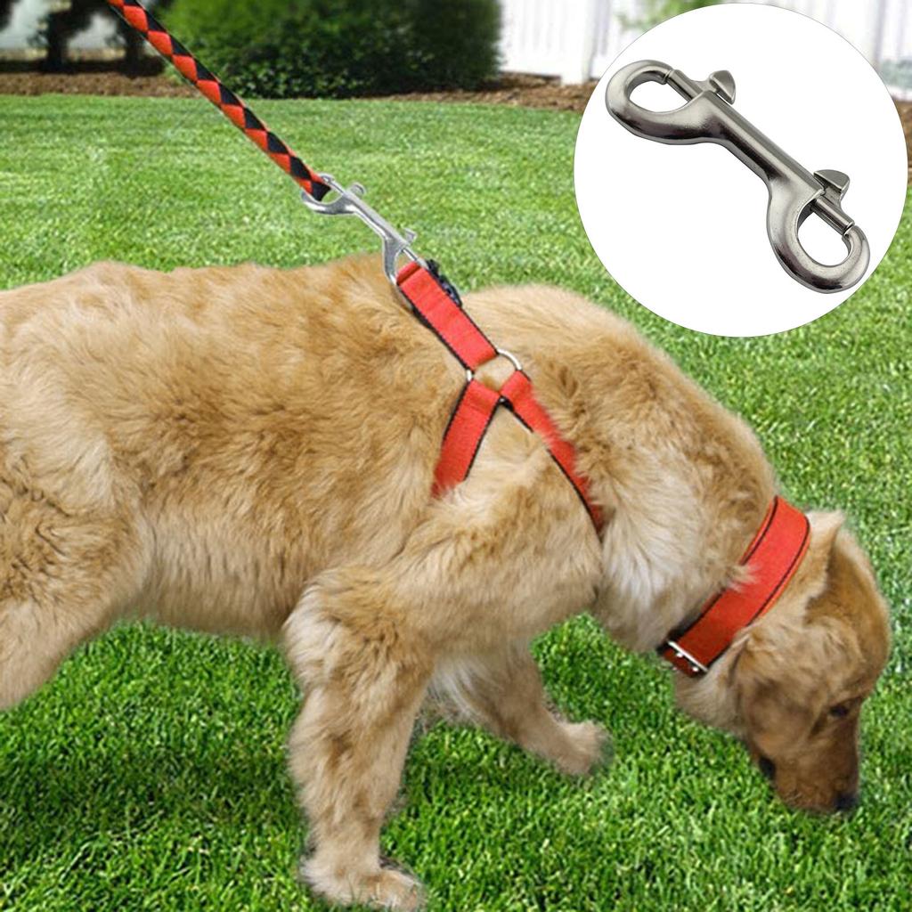double hook dog leash