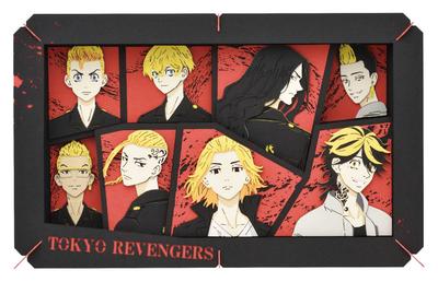 Ensky Tokyo Revengers PT-L32 Tokyo Manji Gang Vs. Barahara, Approximately H100 X W80 X D42mm, Paper