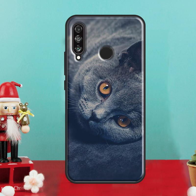 British Shorthair Cat For Huawei Nova 9 10 SE 12i 11i 8i 12s Y90 Y60 Y70 Y72 Y61 Y91 P20 P40 P30 Lite P60 Pro Case