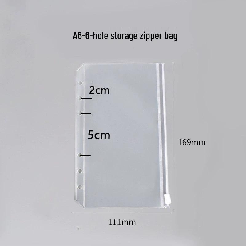 Loose-leaf A5 Binder with A4 Dividers, 26-Hole B5 Paper, Dot Matrix & Horizontal Line Notebook, B6 Size