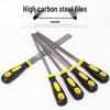 Steel File Set: Medium Tooth Flat, Pointed, Round, Half-Round, Square, Triangular, Corner Files - Free Shipping