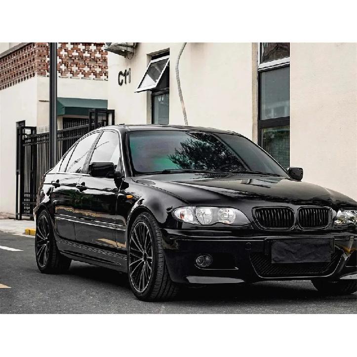 30X152cm Car Stickers Glossy Black Vinyl Car Wraps Film Air Release Channels for Vehicle Motorcycle Bicycle