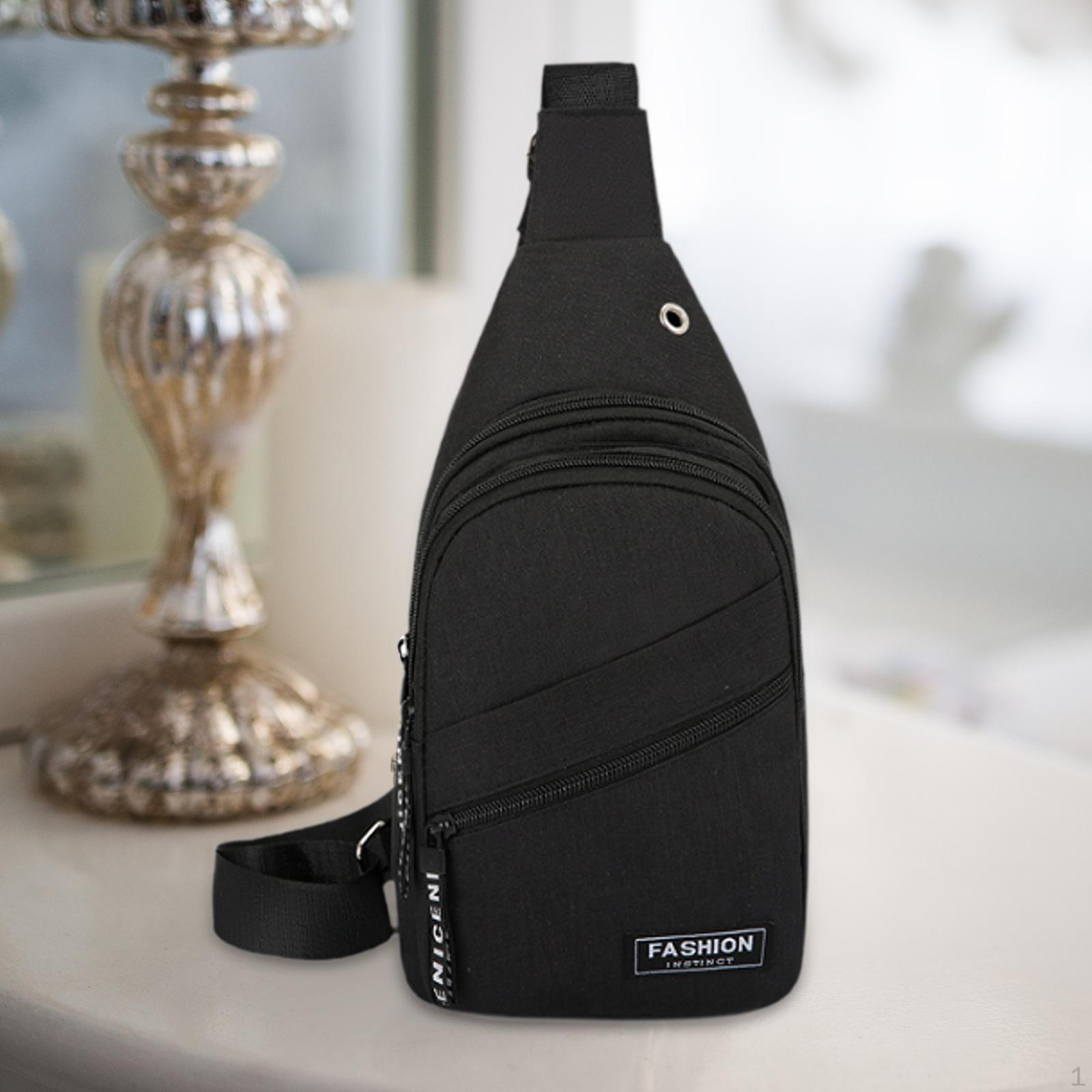 

Men s Crossbody Bag for Daily Commutes And Travel сірий колір