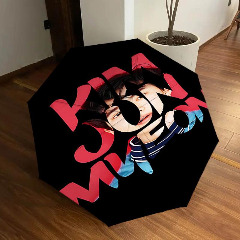 1 Stück SUHO EXO Automatischer Faltregenschirm - Kompaktes 8-Rippen-Design, Langlebiger Kunststoff & Eisen, Leicht für den Täglichen Gebrauch im Freien, a0929152