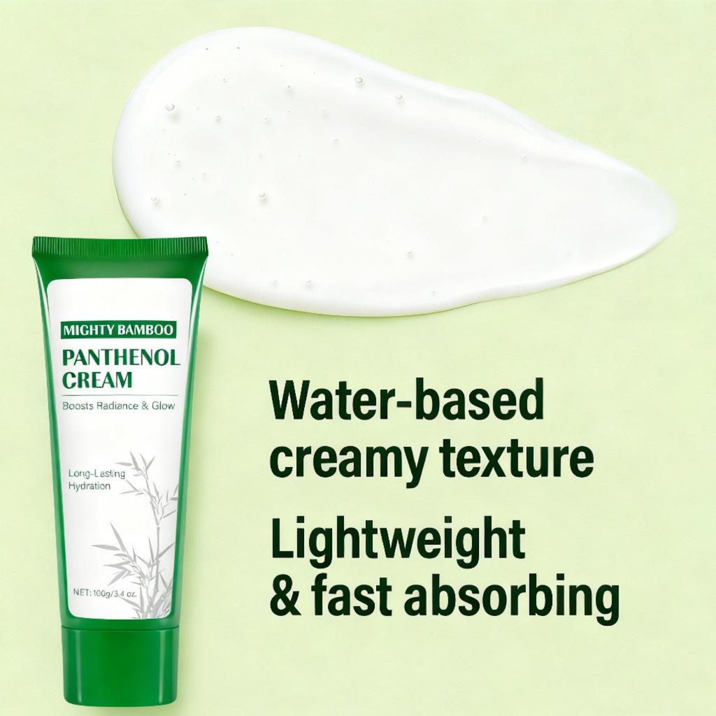 MIGHTY PANTHENOL CREAM Refreshing And Non-greasy, Absorbs Quickly, Strengthens The Skin Barrier, And Soothes Dryness, Itchiness, And Redness.