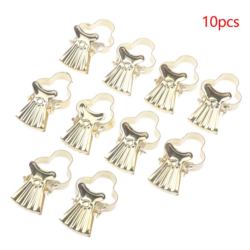 Household Metal Hook Clips for Curtain String Lights Strong Grips for Home Party Decoration