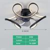 IRALAN Modern Ceiling Fan with Light Home and Decoration Smart Remote Control 50CM LED Large Home Fan